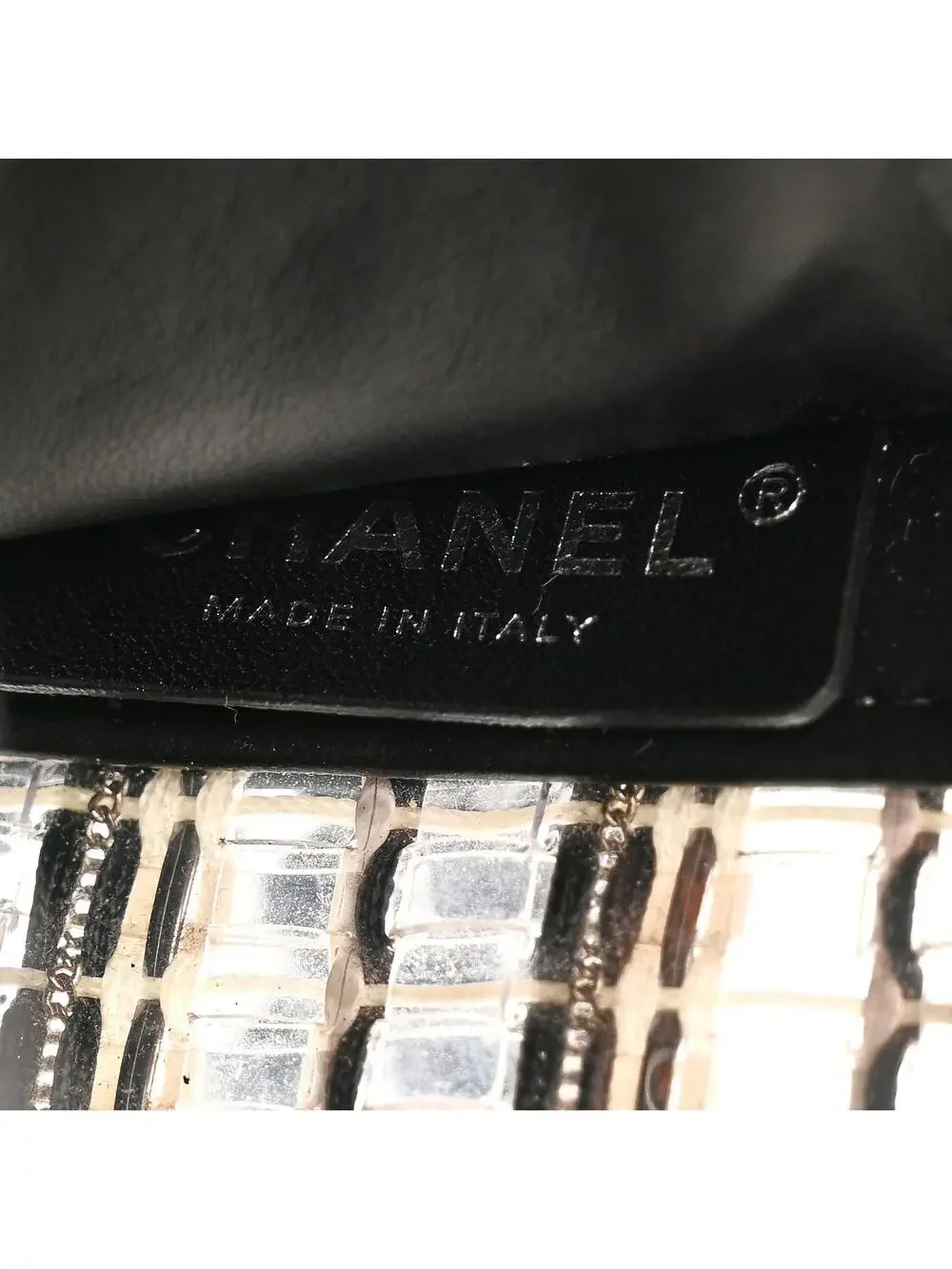 Chanel Pvc Thread Woven Medium Boy Flap #322597C18B